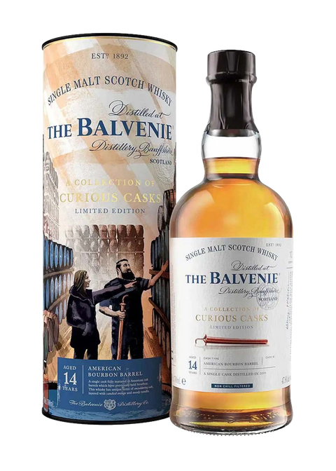 Balvenie Curious Casks Limited Edition American Bourbon Barrel 14 YO 47.8% 700ml