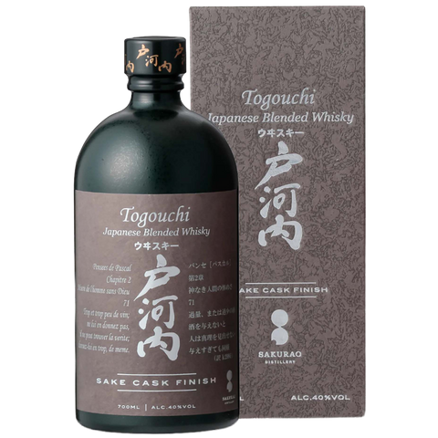 Togouchi Whisky SAKE FINISH 700ml 40%