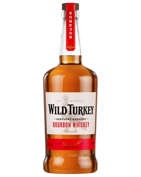 Wild Turkey Kentucky Straight Bourbon Whiskey 81 Proof 1L