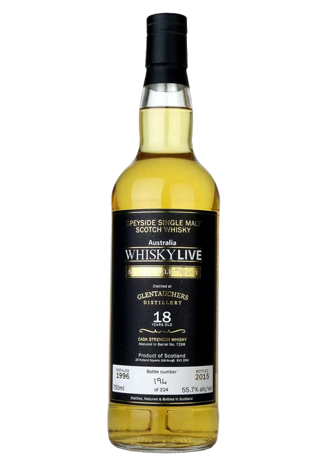 Glentauchers 18 YO Whisky Live Bottling 55.7% 700ml
