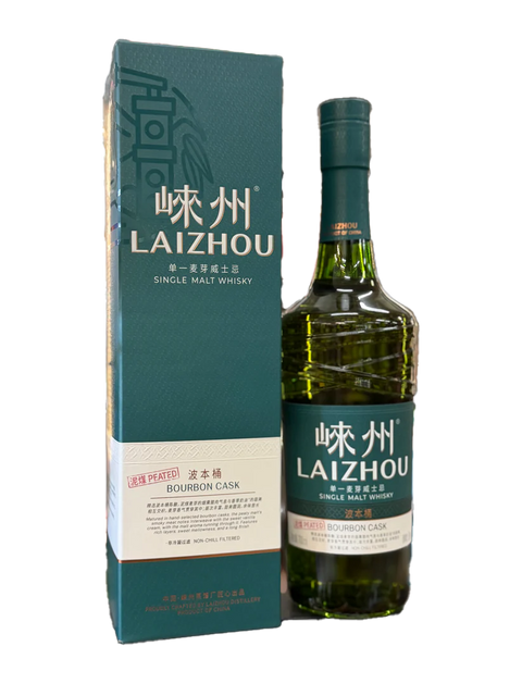 Laizhou Bourbon Cask Single Malt Whisky Peated (700ml)