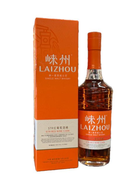 Laizhou STR Red Wine Cask Single Malt Whisky (700ml)