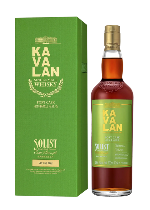 Kavalan Solist Port Cask Cask Strength Whisky 58.6% 700ml