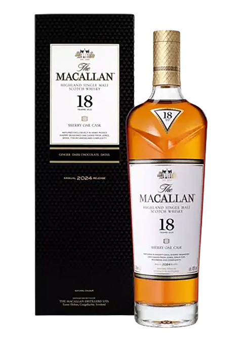 Macallan 18YO Sherry Oak 43% 700ml