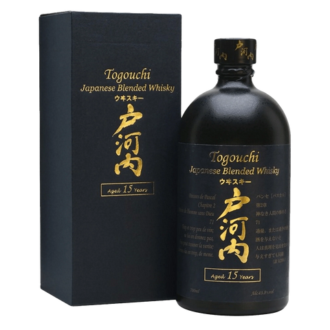 Togouchi Whisky 15 YO 43.8% 700ml