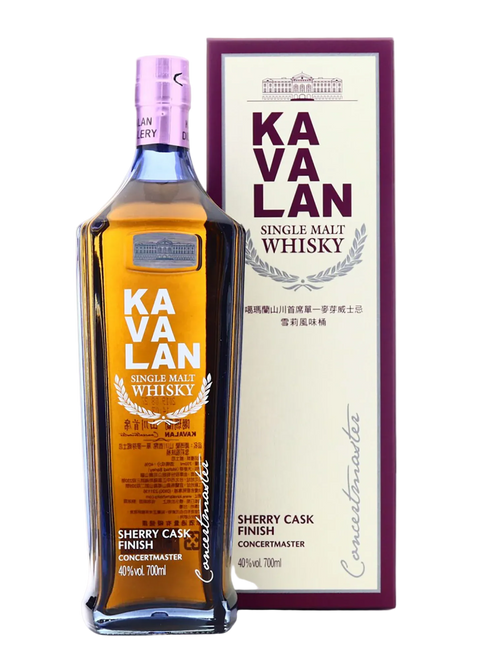 Kavalan Concertmaster Sherry Cask Finish 40% 700ml