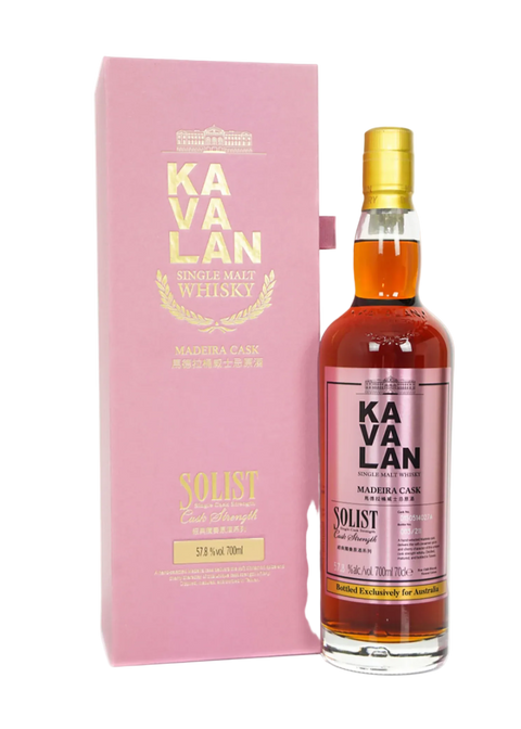 Kavalan Solist Madeira Cask 57.8% 700ml (Australian Exclusive Release)