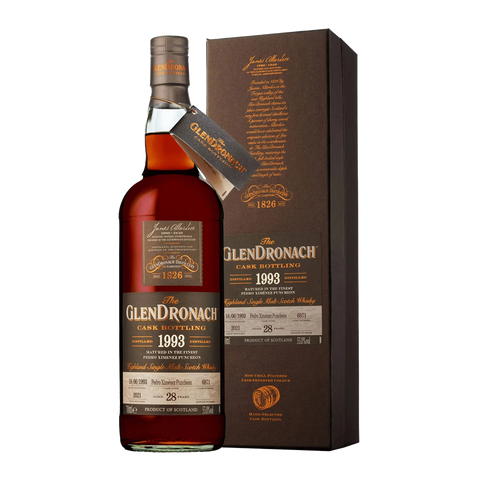 The Glendronach 1993 Single Cask #4194 28 Year Old Single Malt Scotch Whisky 700ml