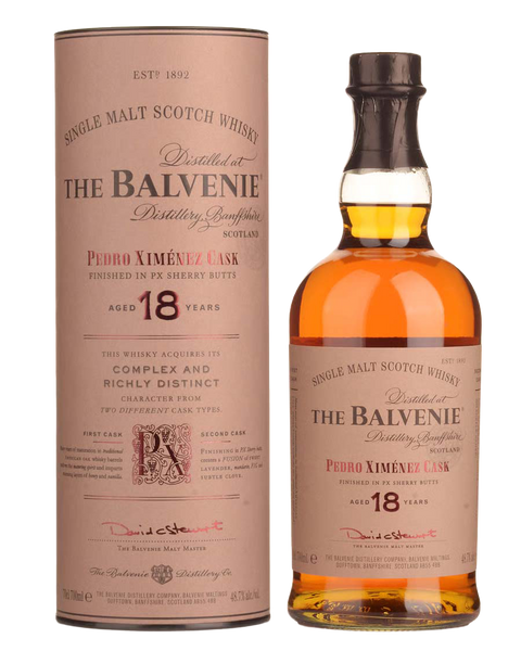 The Balvenie PX Cask 18 YO 48.7% 700ml