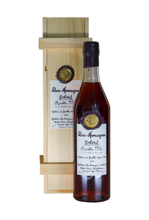 Delord Bas Armagnac Hors d'Age 40% 700ml (wooden box)