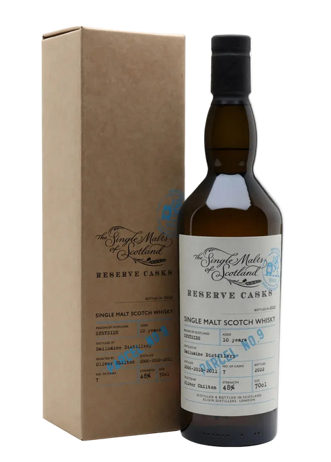 The Single Malts of Scotland Reserve Casks 10 Year Old Parcel 9 (dailuaine distillery) 48% 700ml