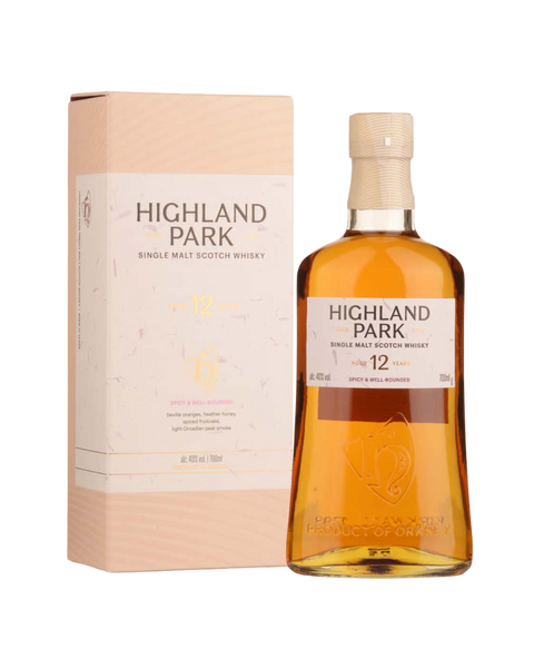 HIGHLAND Park 12YO Whisky 40% 700ML