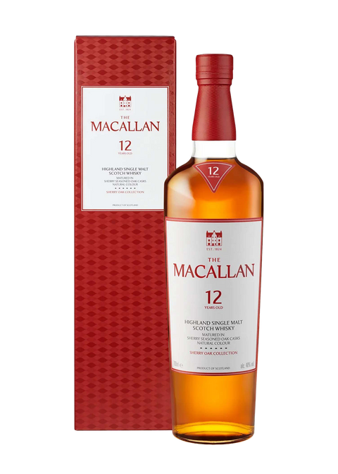 Macallan 12 YO Sherry Oak Cask 40% 700ml
